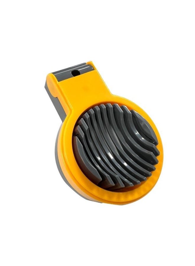 Single Egg Slicer Tool for Boiled Eggs Even Cutting Easy Press Kitchen Gadget Time Saving Easy Cleaning Compact Design for Daily Use Egyptian Style Kitchen Home - Image 4